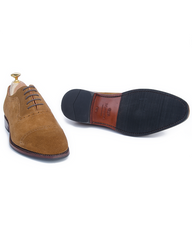 Skytteholm Brown Suede - Half Rubber Sole