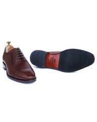 Skytteholm Dark Brown - Half Rubber Sole