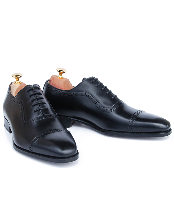 Skytteholm Black - Half Rubber Sole